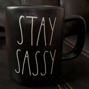 SALE 🔥Rae Dunn “STAY SASSY” mug NWT